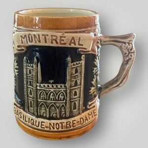 Vintage Montreal Vieux Basilique Mug